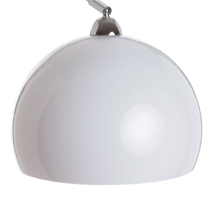 Floor lamp Fenxi pakoworld metal in white-silver color 105x30x178εcm