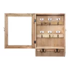 Wall keybox Keledy pakoworld fir in natural color 26.4x8x38cm