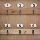 Wall keybox Keledy pakoworld fir in natural color 26.4x8x38cm