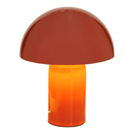 Table lamp Mushi pakoworld metal in terracotta color D20x24,5cm