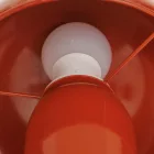 Table lamp Mushi pakoworld metal in terracotta color D20x24,5cm