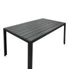 Garden dining room Nares-Moly set 7pcs pakoworld aluminum anthracite-textilene gray