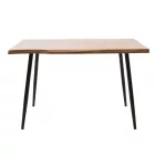 Neve-Parker pakoworld dining table set of 5 pcs 120x80x75cm