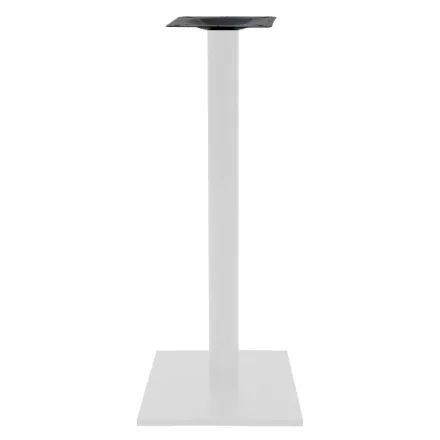 Table base bar Staid  pakoworld metal white-black 40x40x94cm