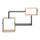 Wall shelf Beldra pakoworld in natural and marble look color 84x15x57.8cm