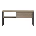 Coffee table Bendon pakoworld in sonoma-black color 100x60x44.5cm