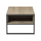 Coffee table Bendon pakoworld in sonoma-black color 100x60x44.5cm