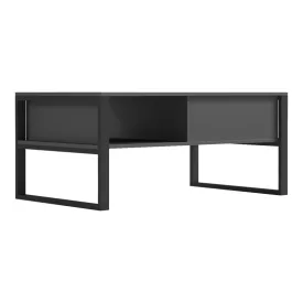   Coffee table Bendon pakoworld in anthracite-black color 100x60x44.5cm