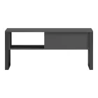 Coffee table Bendon pakoworld in anthracite-black color 100x60x44.5cm