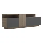 Tv stand Vendora pakoworld in sonoma-anthracite color 150x29.5x46.3cm