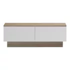 Coffee table Winey pakoworld in sonoma-white color 90x60x31.5cm