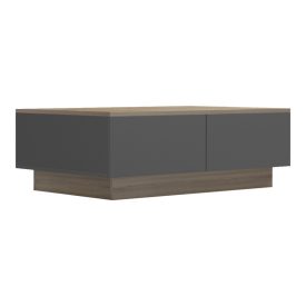   Coffee table Winey pakoworld in sonoma-antthracite color 90x60x31.5cm