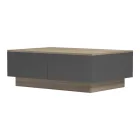 Coffee table Winey pakoworld in sonoma-antthracite color 90x60x31.5cm