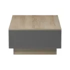 Coffee table Winey pakoworld in sonoma-antthracite color 90x60x31.5cm