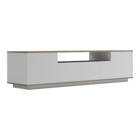   Tv stand Winey pakoworld in sonoma-white color 180x44.5x44.5cm