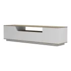 Tv stand Winey pakoworld in sonoma-white color 180x44.5x44.5cm