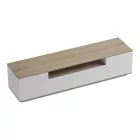 Tv stand Winey pakoworld in sonoma-white color 180x44.5x44.5cm