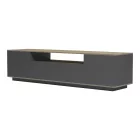 Tv stand Winey pakoworld in sonoma-anthracite color 180x44.5x44.5cm