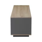 Tv stand Winey pakoworld in sonoma-anthracite color 180x44.5x44.5cm