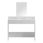 Dressing table Frentsel pakoworld in white color 100x40x140cm
