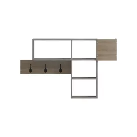   Wall shelf rack Wenia pakoworld in sonoma and beige marble look 99.5x15x61cm