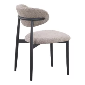   Folegio pakoworld chair, grey-colored with black legs 50x57x79.5cm