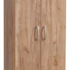 2 doors wardrobe Jonar pakoworld oak melamine 60x42x180cm