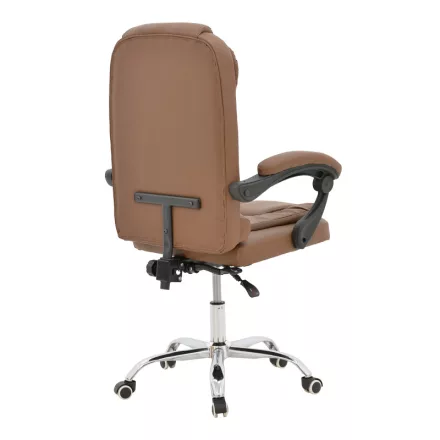 Office chair manager Kardi pakoworld brown pu 66x64x117cm