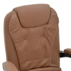 Office chair manager Kardi pakoworld brown pu 66x64x117cm