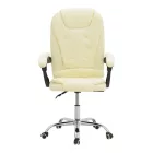 Office chair manager Kardi pakoworld beige pu 66x64x117cm