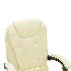 Office chair manager Kardi pakoworld beige pu 66x64x117cm