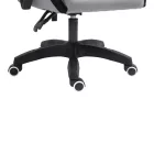 Gaming office chair Gline pakoworld black-gray fabric black pp 60x59x118cm