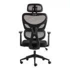 Cadrey pakoworld mesh black manager's office chair 67x64x120-128cm