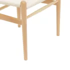 Conan chair pakoworld natural beech wood-seat natural rope 52x46x78cm