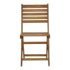 Fatel pakoworld folding chair acacia wood natural 40x53x82cm