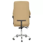 Manager office chair Glorin  pakoworld beige pu 60x68x128cm