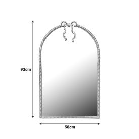 Mirror Frensia Inart wood in gold color 58x3x93cm