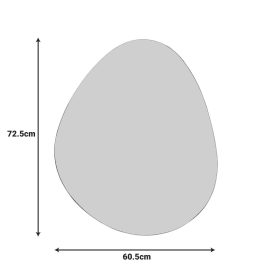 Hahoe Inart Mirror 60x1x72.5cm