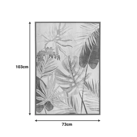 Lulle Inart Painting with frame 73x3.4x103cm