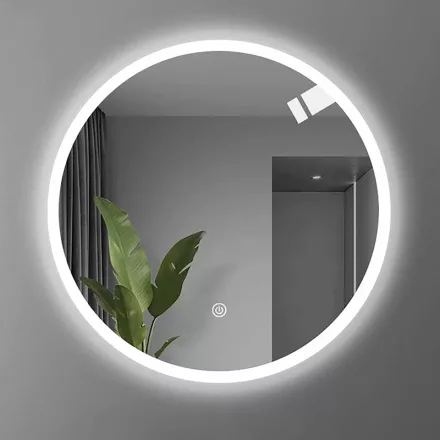 Lucox Inart Led Mirror pp-aluminum D60x3cm