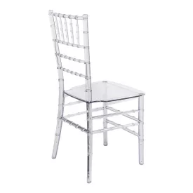 Tiffany chair pakoworld transparent pc 38x38.5x88cm