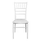 Tiffany pakoworld pp chair in white shade 40x40x88cm