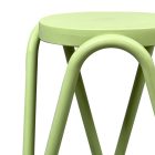 Stool Serzona pakoworld pp in mint color D27x45.5cm