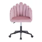 Work chair Manole pakoworld rotten apple velvet  57x50x77-87cm