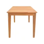 Ory pakoworld teak wood table in natural shade 160x80x75cm