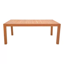   Vocaly pakoworld teak wood table in natural shade 200x100x75cm