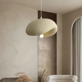 Ceiling lamp Ferecon pakoworld E27 beige ps D45x25cm
