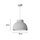 Ceiling lamp Jenila pakoworld E27 white ps D30x20cm