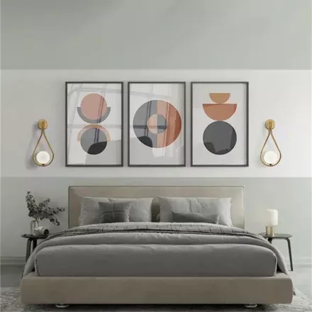 Wall light Teary pakoworld G9 metal in gold-white color 16x12x37cm