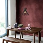 Ceiling light Candle I pakoworld E27 metal in black color D25x30cm